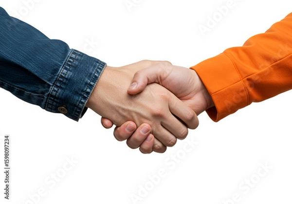 Fototapeta Photo of Shaking Hands, Agreement, Collaboration, Cooperation