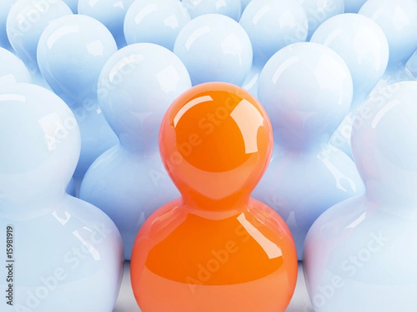 Fototapeta 3d Abstract Character's