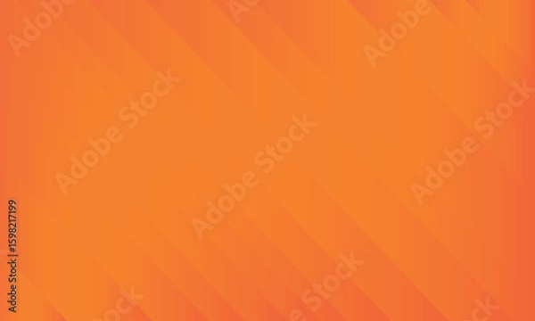 Obraz Abstract Orange gradient Colored Background with Diagonal Stripes. Vector Geometric Minimal Pattern. Modern Sleek Texture