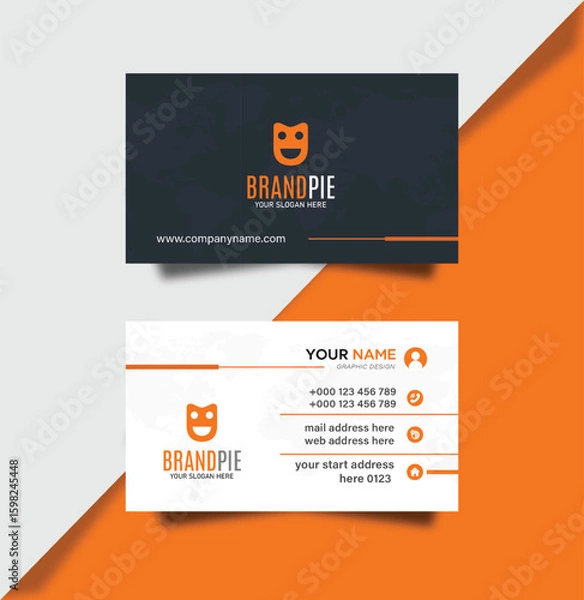 Obraz Simple Company Business Card Design