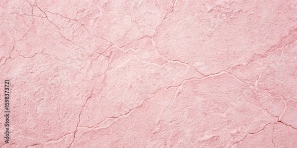 Obraz Cracked Marble Echoes Soft Blush Reverie