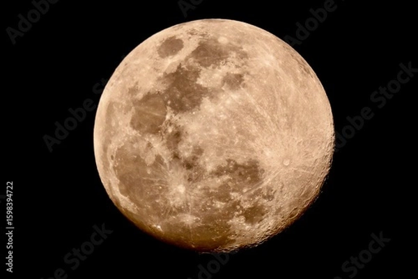 Obraz moon in the night sky