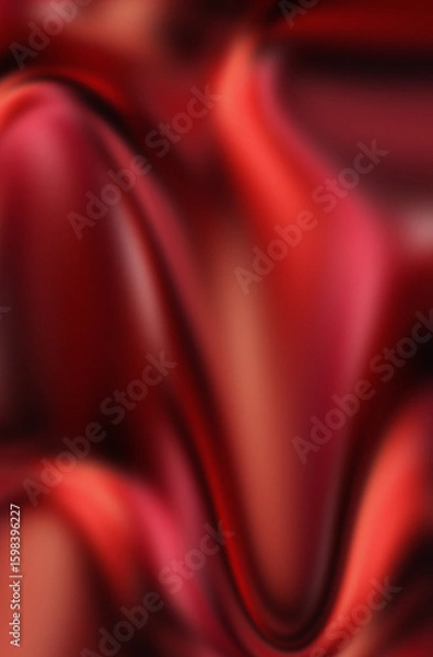 Obraz degradado astrapto rojo 