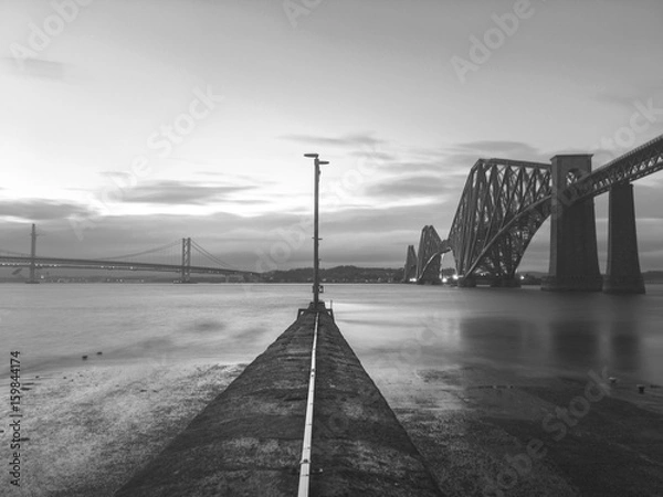 Obraz the forth rail bridge, scottland