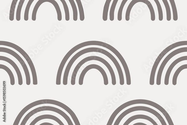 Fototapeta Abstract Rainbow Pattern grey white