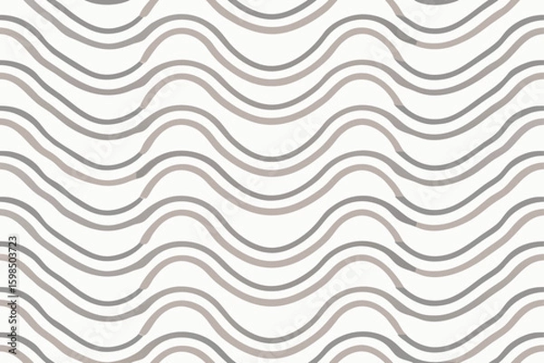 Fototapeta Abstract wavy lines pattern wave