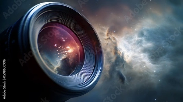 Obraz space station in space