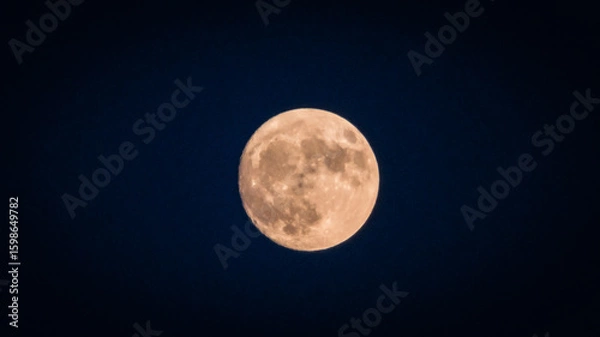 Obraz full moon in the night