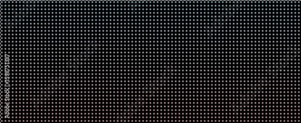 Fototapeta Abstract LED Wall Screen Vector, Glowing Blue Red Purple Diode Light Pattern, Digital Display Texture Background