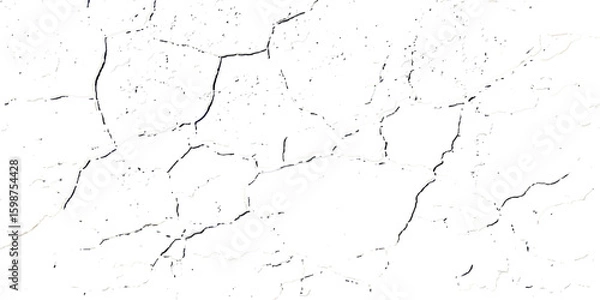 Fototapeta "Grunge cracked wall texture with scattered dust particles and natural weathering. Perfect for vintage backgrounds, aged surfaces, and grunge-style design or digital art overlays"