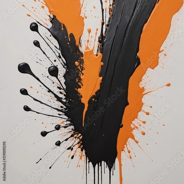 Obraz abstract grunge background vector