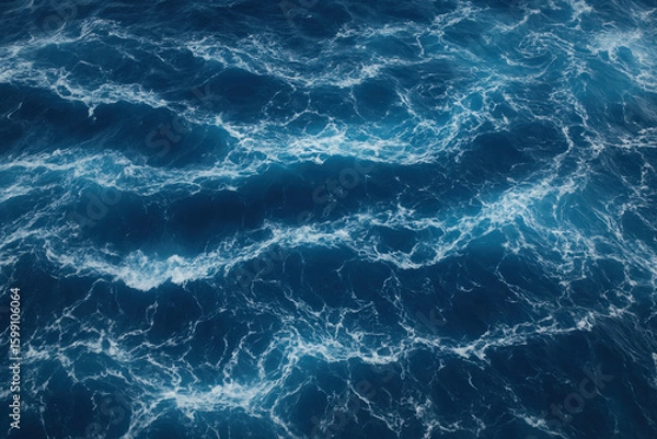 Fototapeta Ocean Waves Illustration