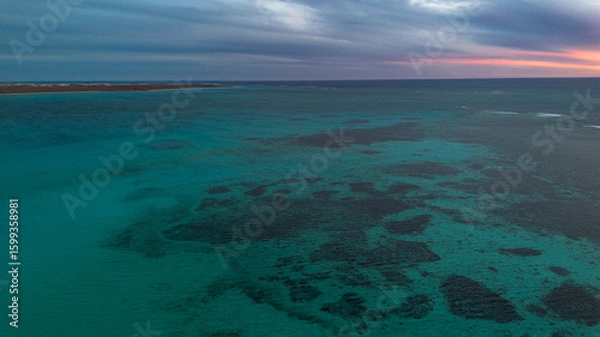 Obraz Golden hour coastal