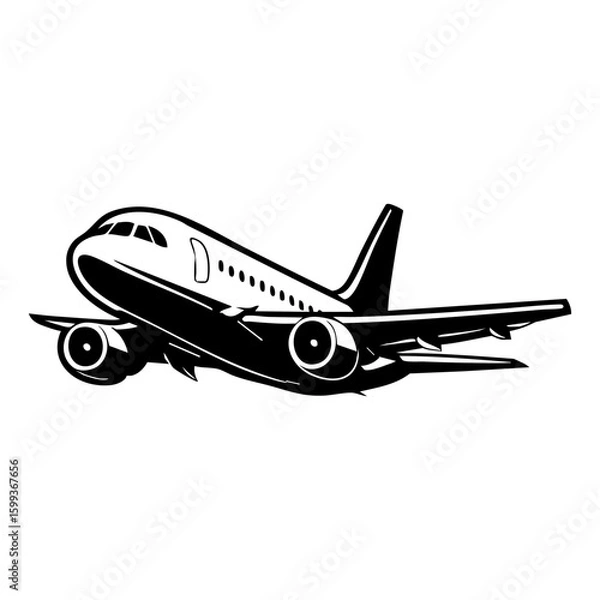 Fototapeta Airplane Taking Off