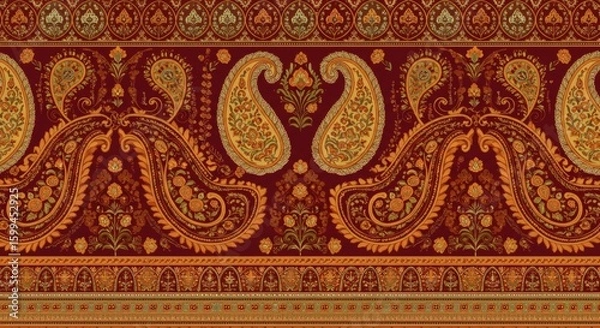 Fototapeta Colorful Festive Indian Background with Glowing Diyas and Rangoli Patterns – Sparkling Lights in Purple and Orange Tones, Perfect for Diwali Celebration Posters and Festival-Themed Designs