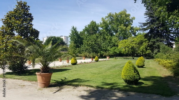Obraz jardin fleurie