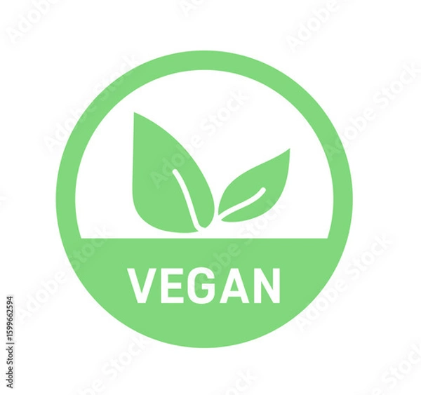 Fototapeta 유기농 비건 인증 마크