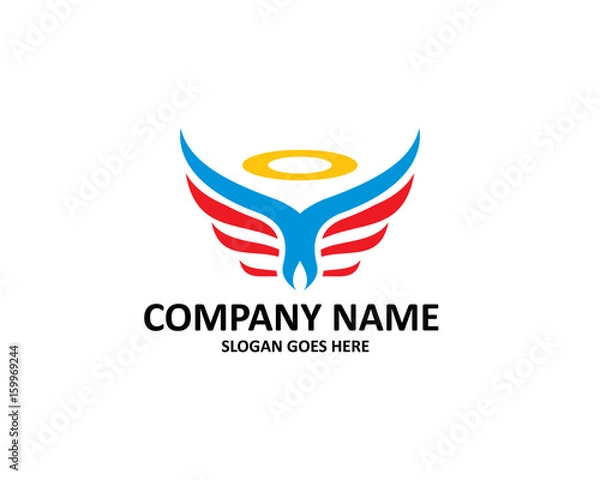 Fototapeta Angel Logo