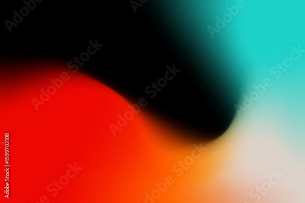 Obraz fractal gradient background