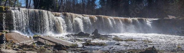 Obraz Waterfall on Keila river, Estonia.
