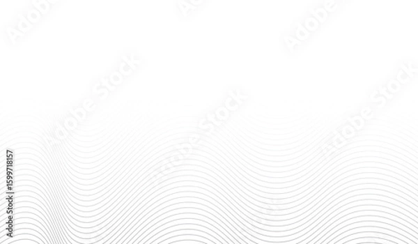 Obraz Abstract background with lines. Dynamic shape composition with lines.