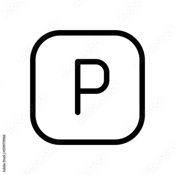 Fototapeta parking area