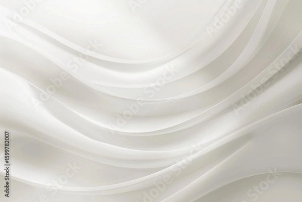 Fototapeta white silk background