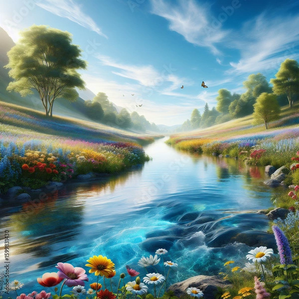 Fototapeta 幻想的な風景