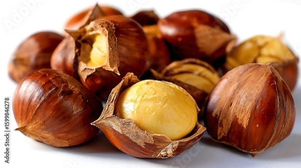 Obraz Hazelnuts in Shell