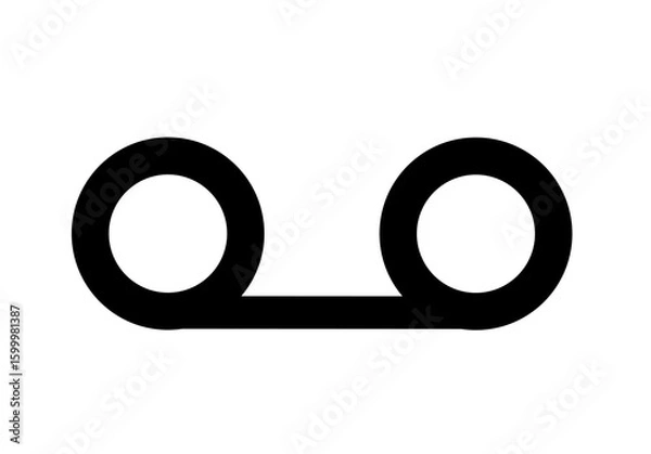 Obraz voice message record icon vector with trendy design