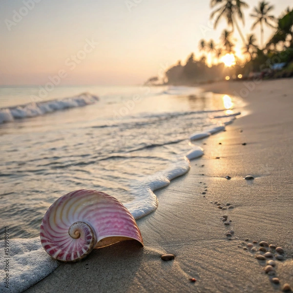 Obraz 4K Seashell by the Sea