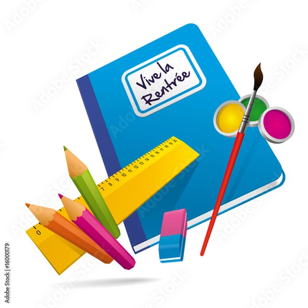 Obraz Vive la rentrée scolaire
