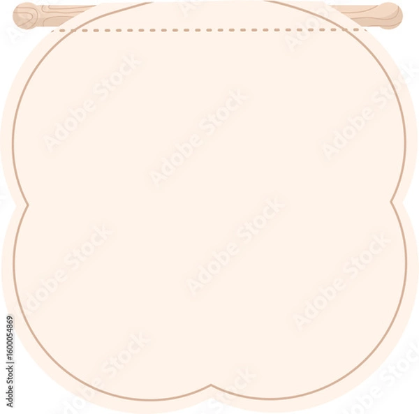 Obraz Pennant Flag Illustration