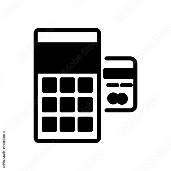 Fototapeta Debit card icon