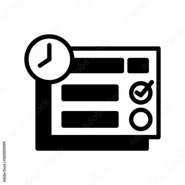 Fototapeta Memo icon