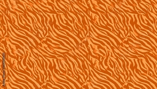 Fototapeta Orange tiger-striped pattern