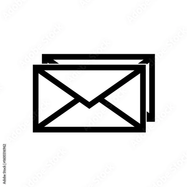 Obraz Email symbol letter icon.