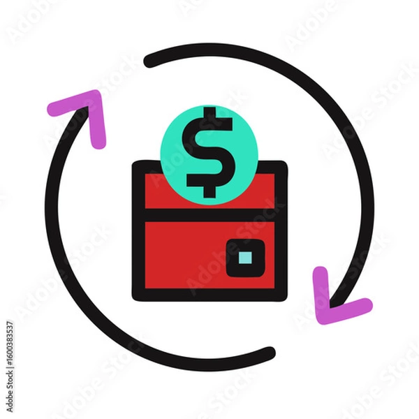 Fototapeta Payment, money