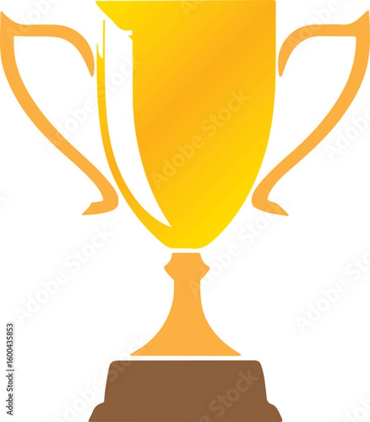 Obraz Trophy Cup Color Vector Design