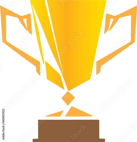 Obraz Trophy Cup Color Vector Design