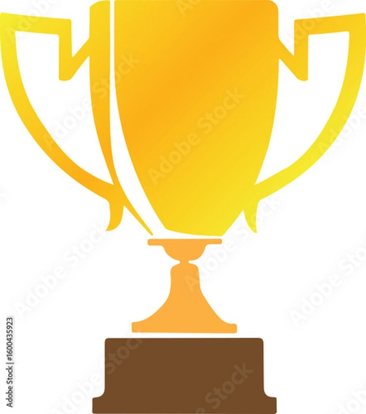 Obraz Trophy Cup Color Vector Design