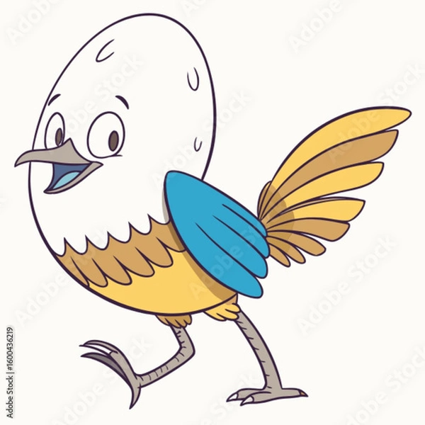 Fototapeta cartoon bird