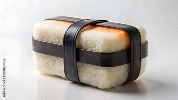 Fototapeta Sushi Inspired Carrying Case with White Black and Red