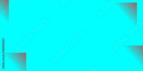Fototapeta plain cyan vector background design illustration