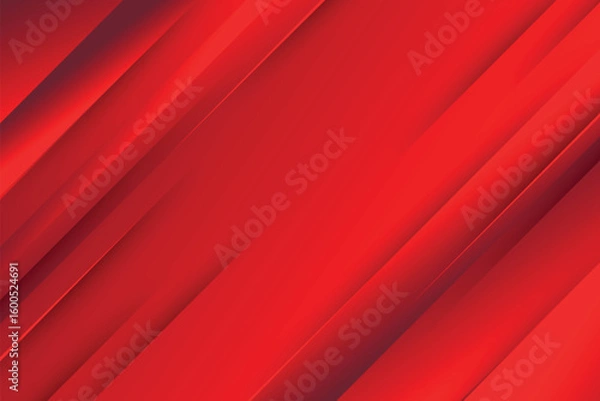 Obraz Modern red background with gradient dynamic shapes