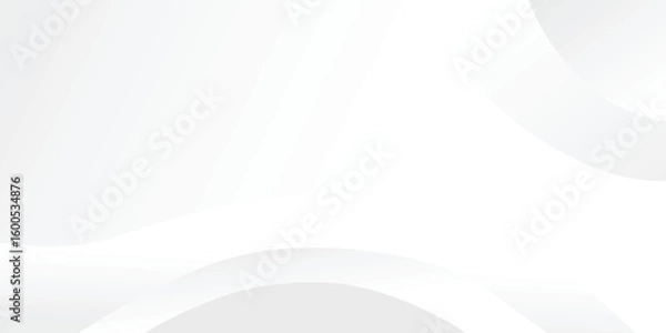 Fototapeta abstract white background with gradient color and artistic dynamic line decoration