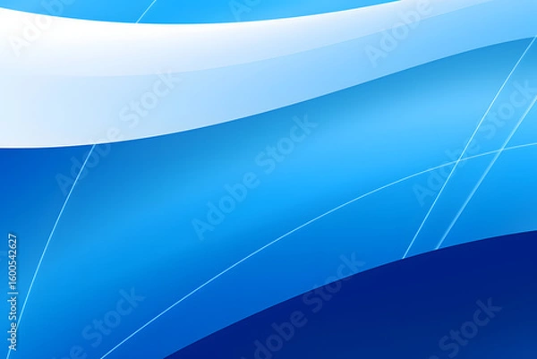 Obraz abstract blue background made by midjourney
