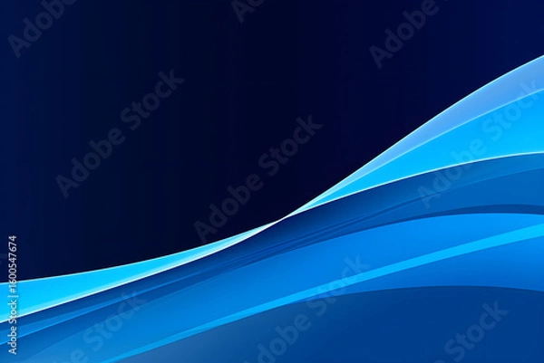 Obraz abstract blue background made by midjourney
