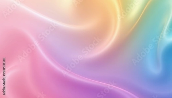 Fototapeta a luxury lgbt pride background with velvet touch gradients, with alabaster background and subtle iridescence, crafted for high end pride event branding.