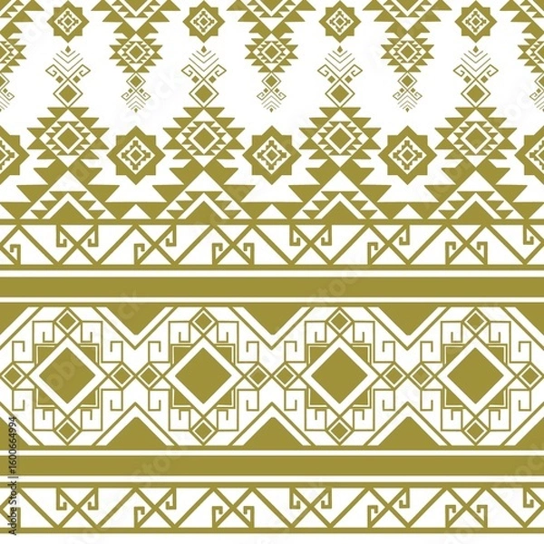 Obraz seamless damask pattern